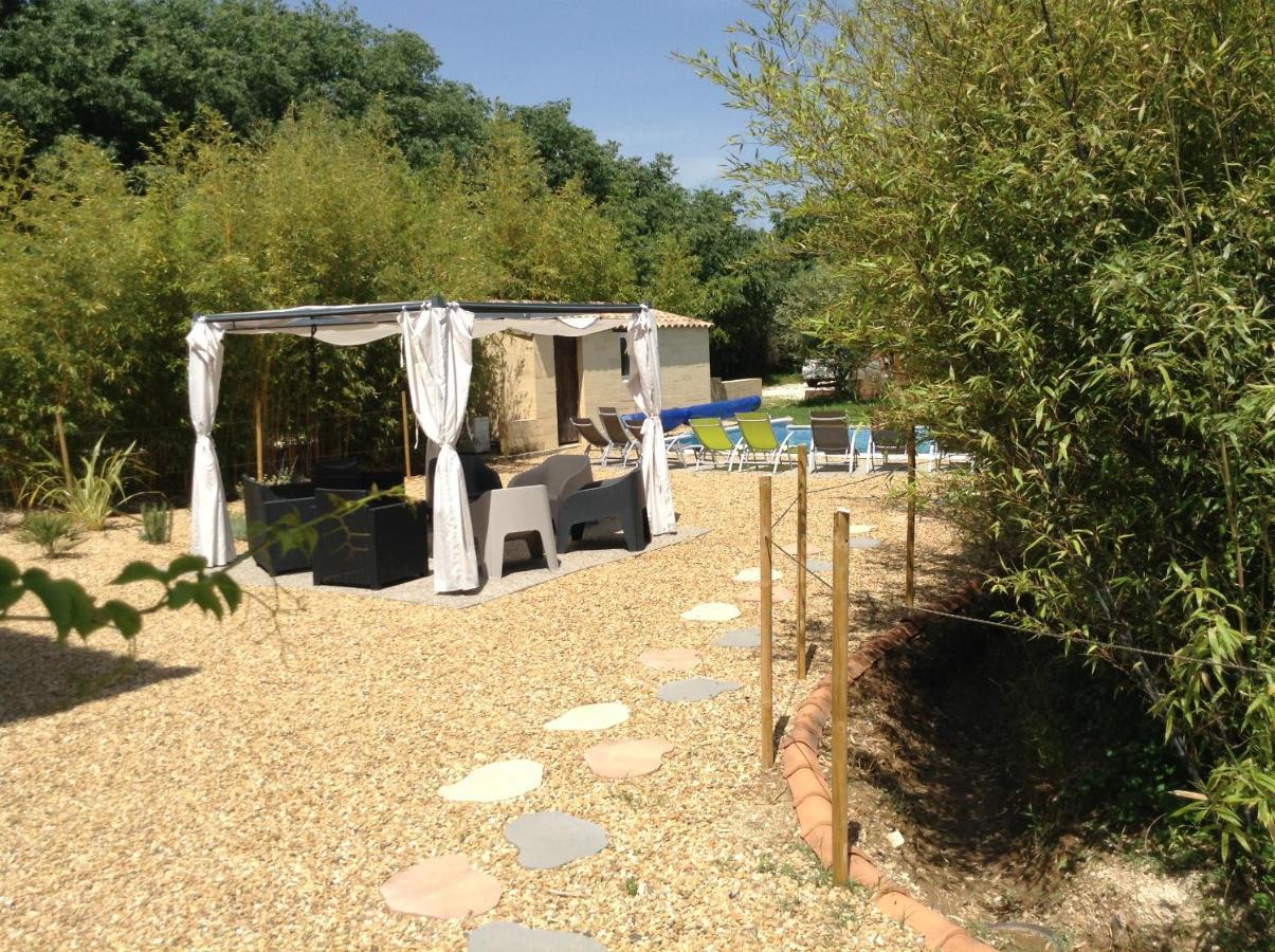Villa La Charmeuse Fleurie Collias Buitenkant foto